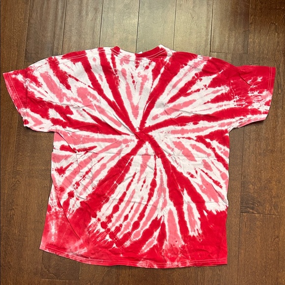 A Day to Remember Red and White Tie-Dye 100% Cotton Band T-Shirt, Size XL, NWOT - Picture 6 of 9